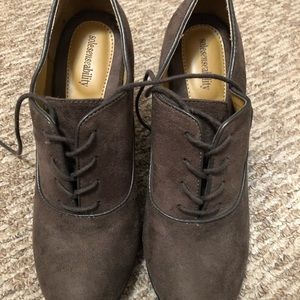 Solesenseability Heeled Oxfords